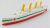 HMHS Britannic + miny – Model 3D - 269mm (1:1000) - metalowe wstawki!