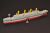 HMHS Britannic + miny – Model 3D - 345mm (1:780) - metalowe wstawki!