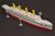 HMHS Britannic + miny – Model 3D - 345mm (1:780) - metalowe wstawki!