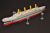 HMHS Britannic + miny – Model 3D - 345mm (1:780) - metalowe wstawki!