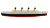 RMS Tytanic + góra lodowa – Model 3D - 345mm (1:780) - metalowe wstawki!