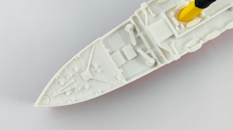 RMS Tytanic + góra lodowa – Model 3D - 345mm (1:780) - metalowe wstawki!