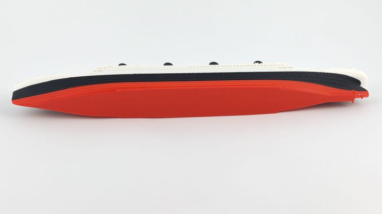 RMS Tytanic + góra lodowa – Model 3D - 345mm (1:780) - metalowe wstawki!