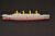 HMHS Britannic - Model druk 3D - 345mm (Skala 1:780) - metalowe wstawki!