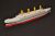 HMHS Britannic - Model druk 3D - 345mm (Skala 1:780) - metalowe wstawki!