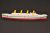 HMHS Britannic - Model druk 3D - 345mm (Skala 1:780) - metalowe wstawki!