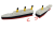 RMS Titanic 345 łamany + RMS Carpathia 220 - metalowe wstawki