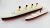 Zestaw - RMS Titanic 345 + RMS Carpathia 220 - metalowe wstawki