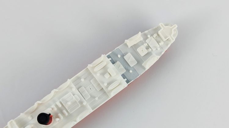 Zestaw - RMS Titanic 345 + RMS Carpathia 220 - metalowe wstawki