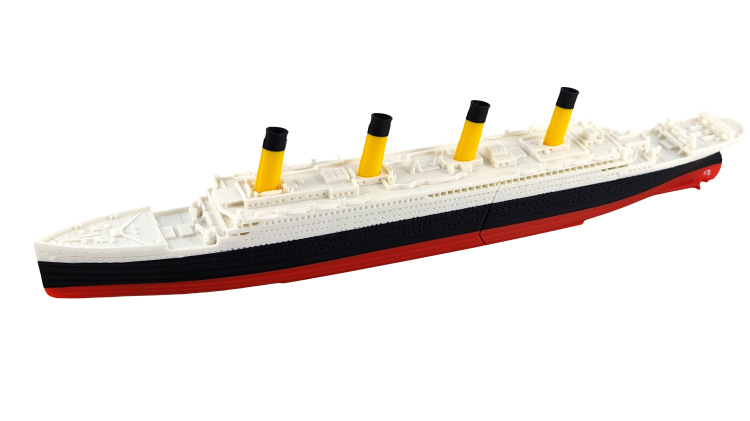 RMS Titanic model łamany z magnesami! – 345 mm (Skala 1:780)