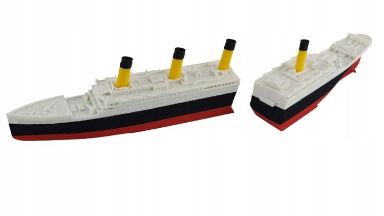 RMS Titanic model łamany z magnesami! – 269 mm (Skala 1:1000)