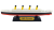 RMS Olympic – Model 3D - 269mm (1:1000) - z czarną podstawą magnetyczną!