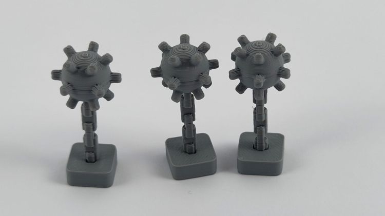 Zestaw min morskich - druk 3D - do modelu Britannic 269mm (Skala 1:1000)