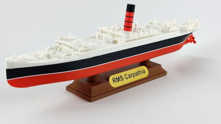 Magnetyczna podstawka pod modele RMS Carpathia (220 mm i 345 mm) - czarna