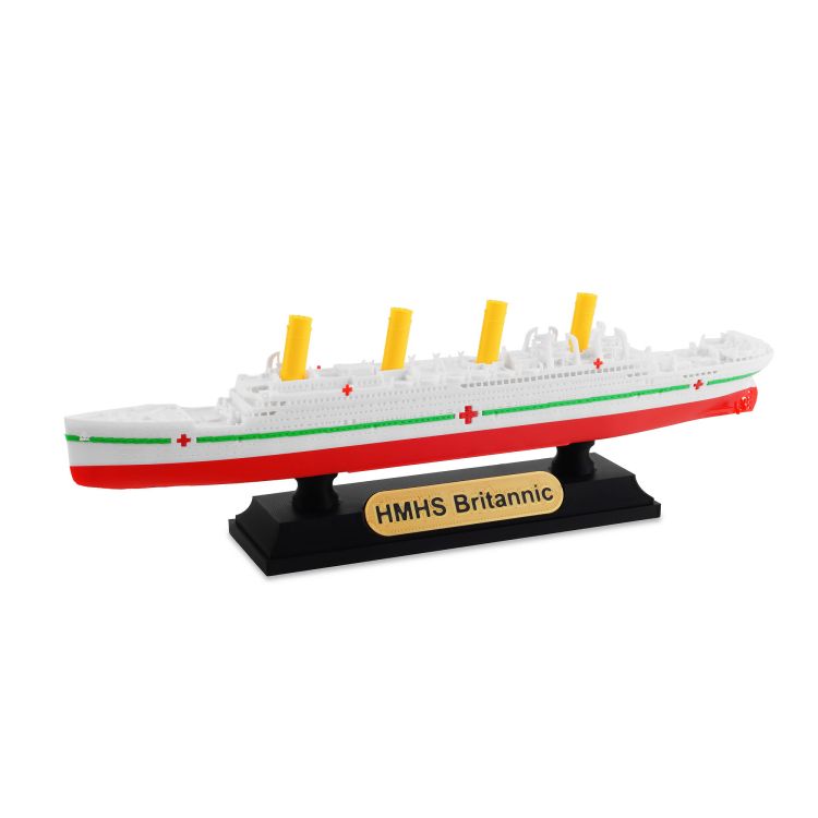 HMHS Britannic – Model 3D - 269mm (1:1000) - czarna podstawa magnetyczna!