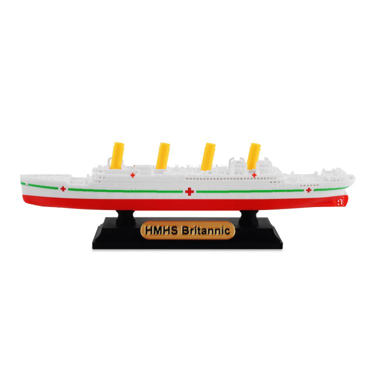 HMHS Britannic – Model 3D - 269mm (1:1000) - czarna podstawa magnetyczna!