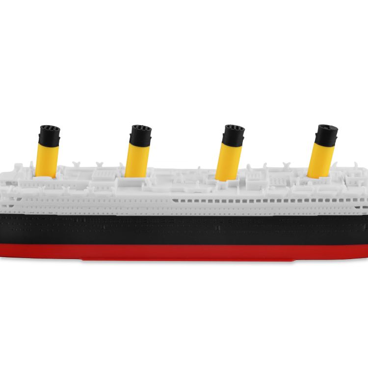 RMS Titanic – Model 3D - 269mm (1:1000) - czarna podstawa magnetyczna!