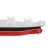 RMS Carpathia – druk 3D - 345mm (Skala 1:200) - metalowe wstawki!