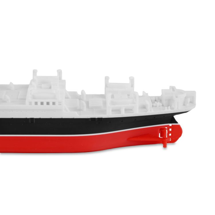RMS Carpathia – druk 3D - 345mm (Skala 1:200) - metalowe wstawki!