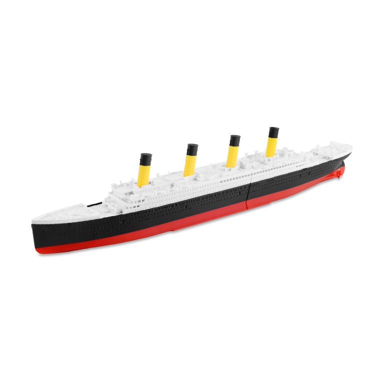 RMS Titanic 345 łamany + RMS Carpathia 220 - metalowe wstawki