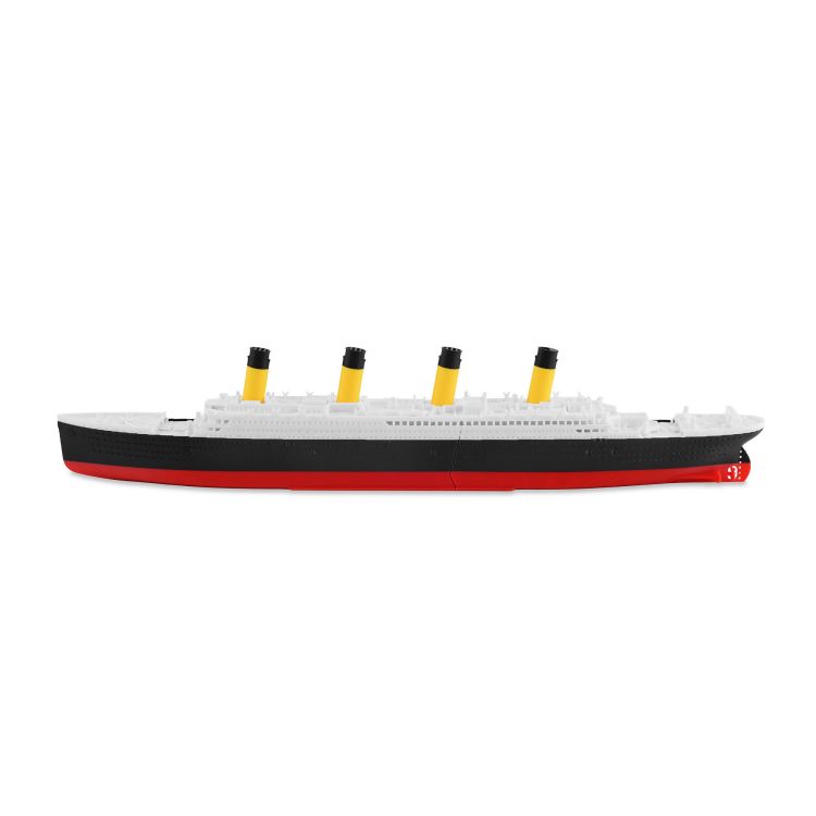 RMS Titanic 345 łamany + RMS Carpathia 220 - metalowe wstawki