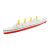 HMHS Britannic - Model druk 3D - 345mm (Skala 1:780) - metalowe wstawki!