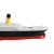 RMS Tytanic + góra lodowa – Model 3D - 345mm (1:780) - metalowe wstawki!