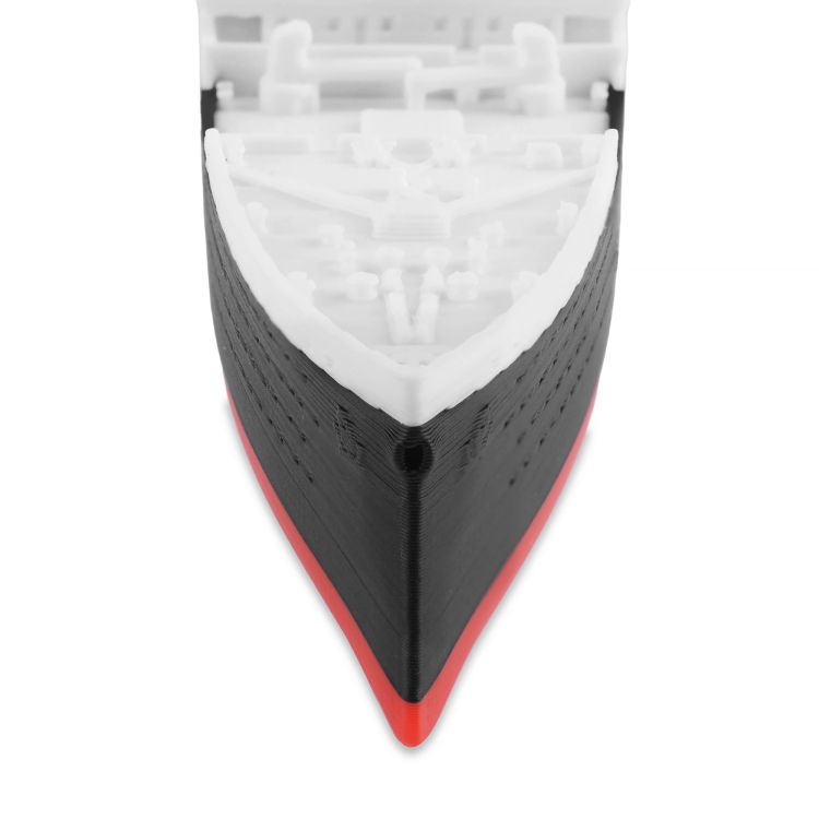 RMS Tytanic + góra lodowa – Model 3D - 345mm (1:780) - metalowe wstawki!