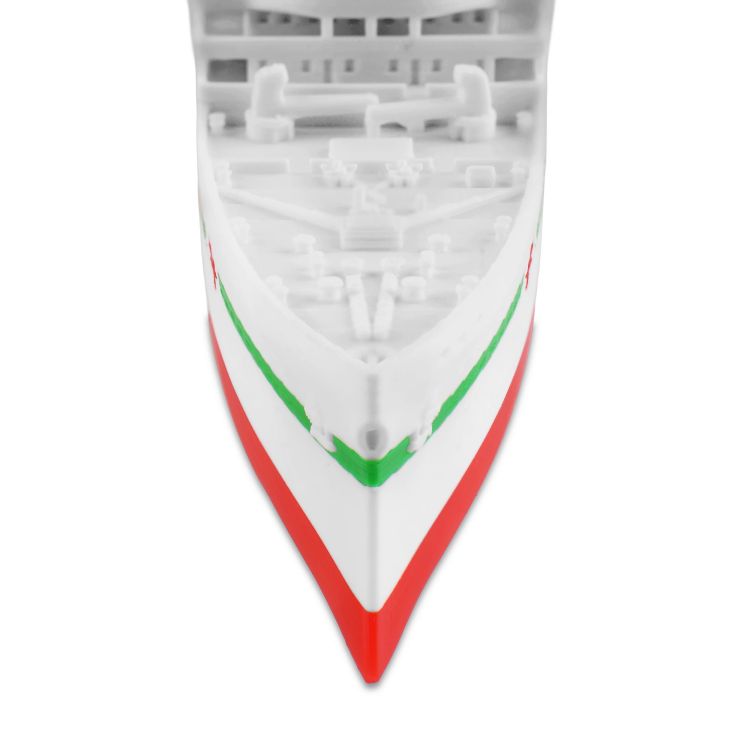 HMHS Britannic + miny – Model 3D - 345mm (1:780) - metalowe wstawki!
