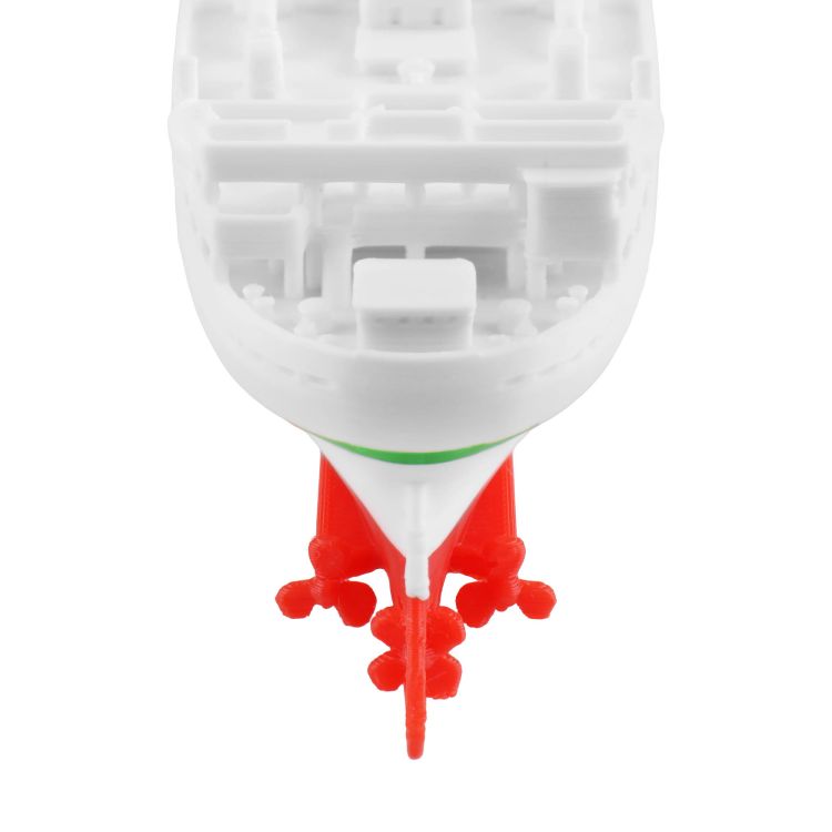 HMHS Britannic + miny – Model 3D - 345mm (1:780) - metalowe wstawki!