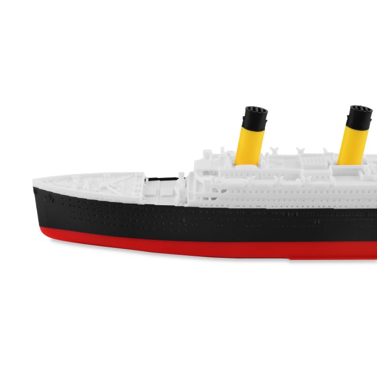 RMS Tytanic + góra lodowa – Model 3D - 269mm (1:1000) - metalowe wstawki!
