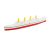 HMHS Britannic + miny – Model 3D - 269mm (1:1000) - metalowe wstawki!
