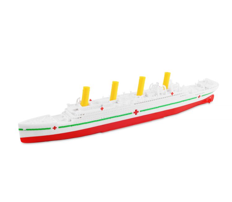 HMHS Britannic + miny – Model 3D - 269mm (1:1000) - metalowe wstawki!