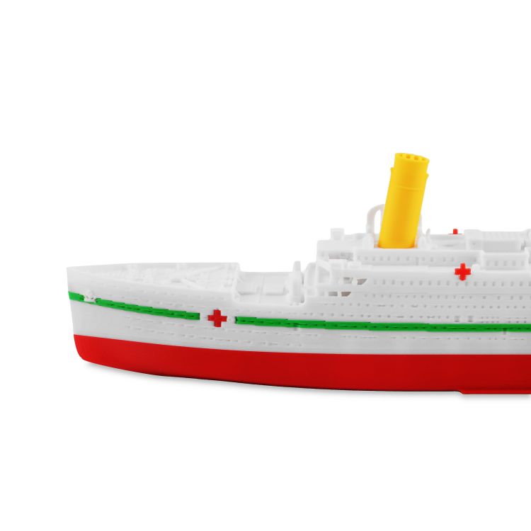 HMHS Britannic + miny – Model 3D - 269mm (1:1000) - metalowe wstawki!