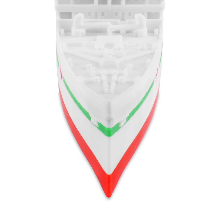 HMHS Britannic + miny – Model 3D - 269mm (1:1000) - metalowe wstawki!