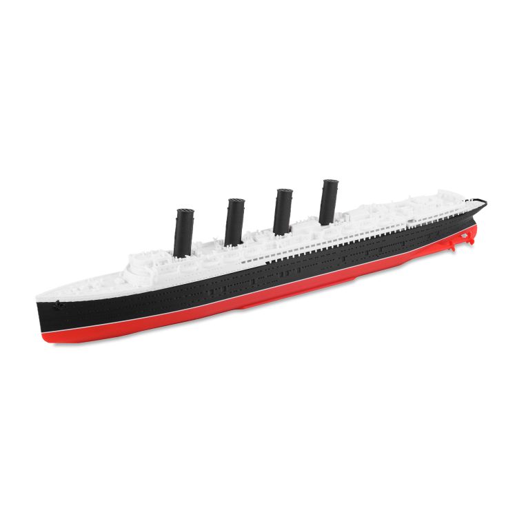 RMS Lusitania 1915 – model druk 3D - 31cm (Skala 1:780) - metalowe wstawki!
