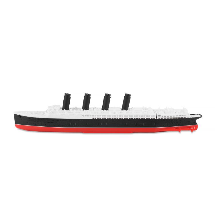 RMS Lusitania 1915 – model druk 3D - 31cm (Skala 1:780) - metalowe wstawki!
