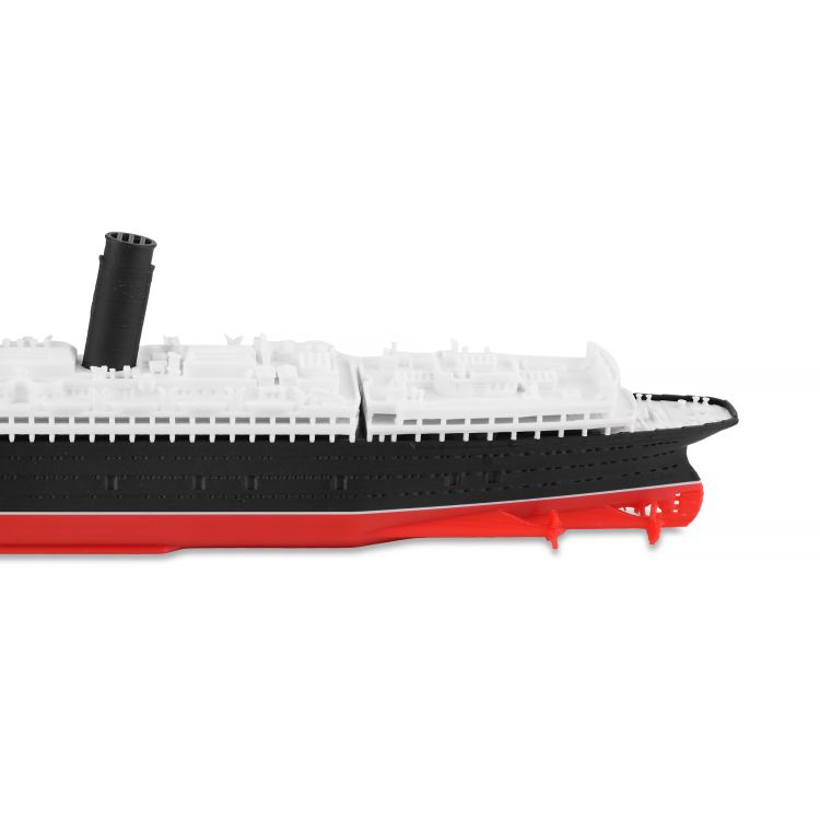 RMS Lusitania 1915 – model druk 3D - 31cm (Skala 1:780) - metalowe wstawki!