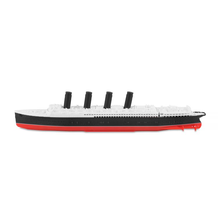 RMS Lusitania 1915 – model druk 3D - 24cm (Skala 1:1000) - metalowe wstawki!