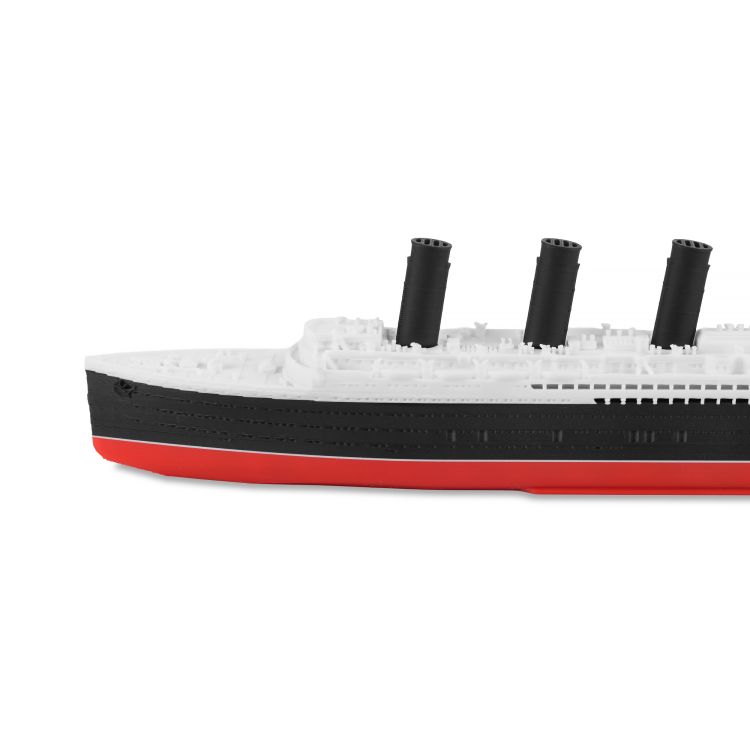 RMS Lusitania 1915 – model druk 3D - 24cm (Skala 1:1000) - metalowe wstawki!