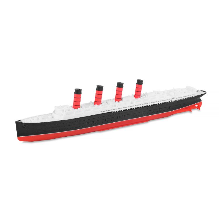 RMS Lusitania 1907 – model druk 3D - 24cm (Skala 1:1000) - metalowe wstawki!