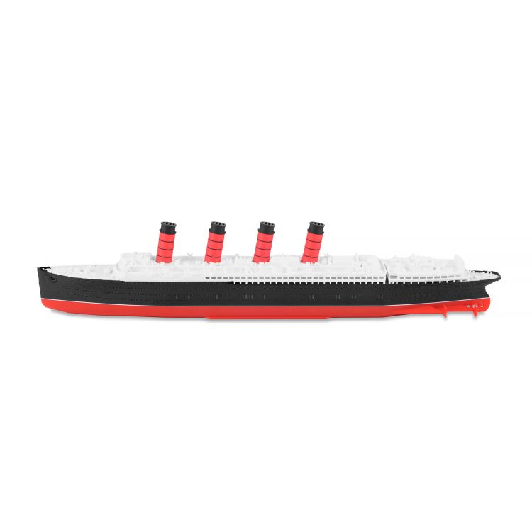 RMS Lusitania 1907 – model druk 3D - 24cm (Skala 1:1000) - metalowe wstawki!