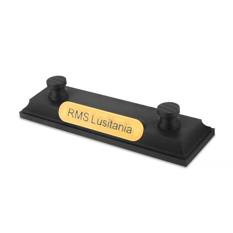 Magnetyczna podstawka pod modele RMS Lusitania (240 mm i 310 mm) - czarna